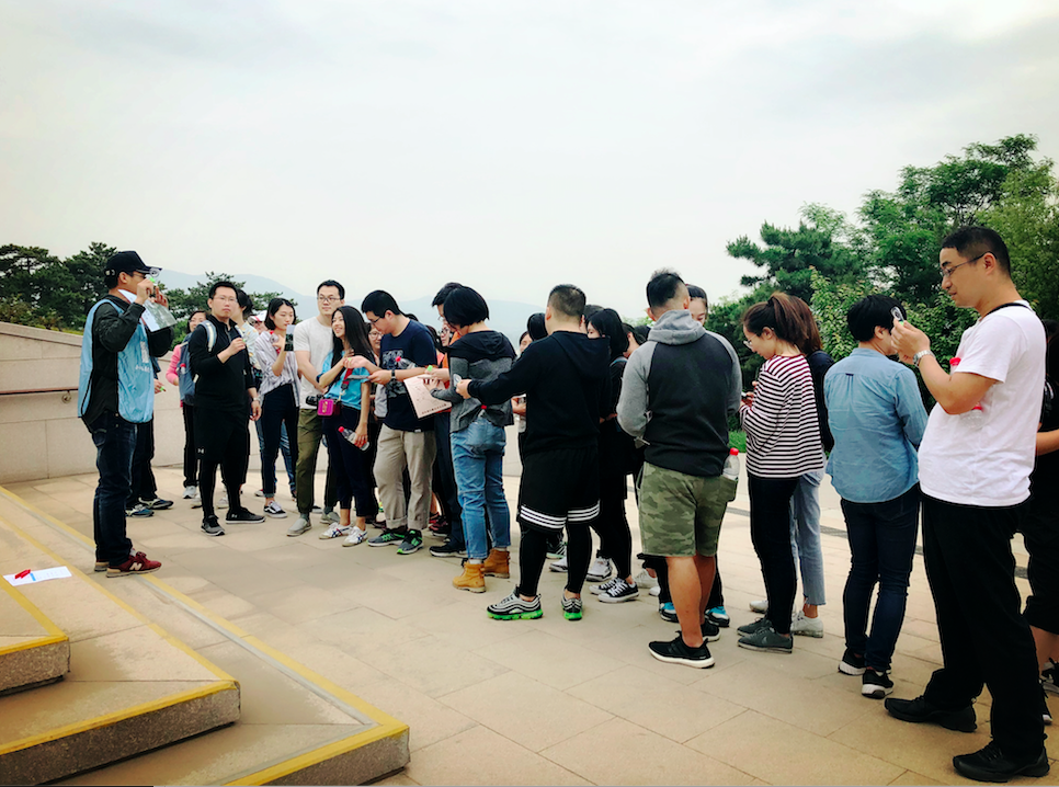 飛鳥創(chuàng)意拓展團建項目組獨家承辦北京市朝陽區(qū)人民法院拓展團建活動！